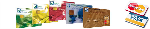 Distributeur ATM Mastercard Visa à l'aéroport de Lomé